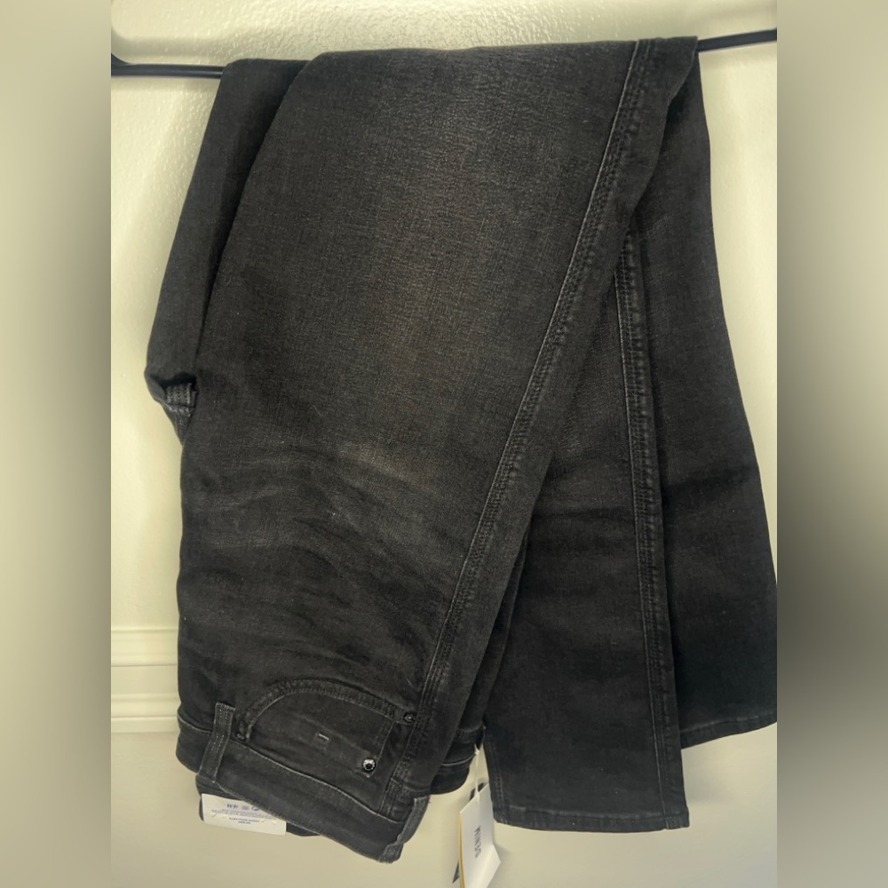 H&M Men’s Skinny Tech Stretch Jeans Size 36 Black Wash NWT